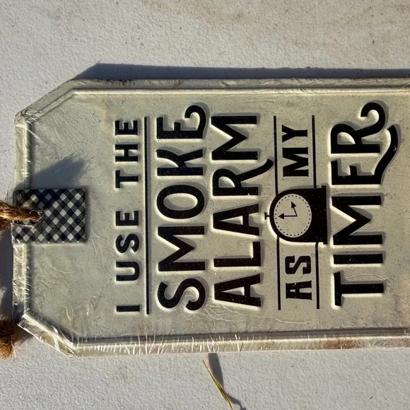 Humorous Kitchen Timer Sign - Picture 1 of 2